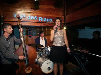 Nadine Cohen Jazz Quartet à bord d'Inga des Riaux