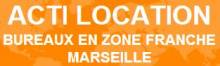 Bureaux à louer en ZFU (Zone Franche Urbaine) à Marseille